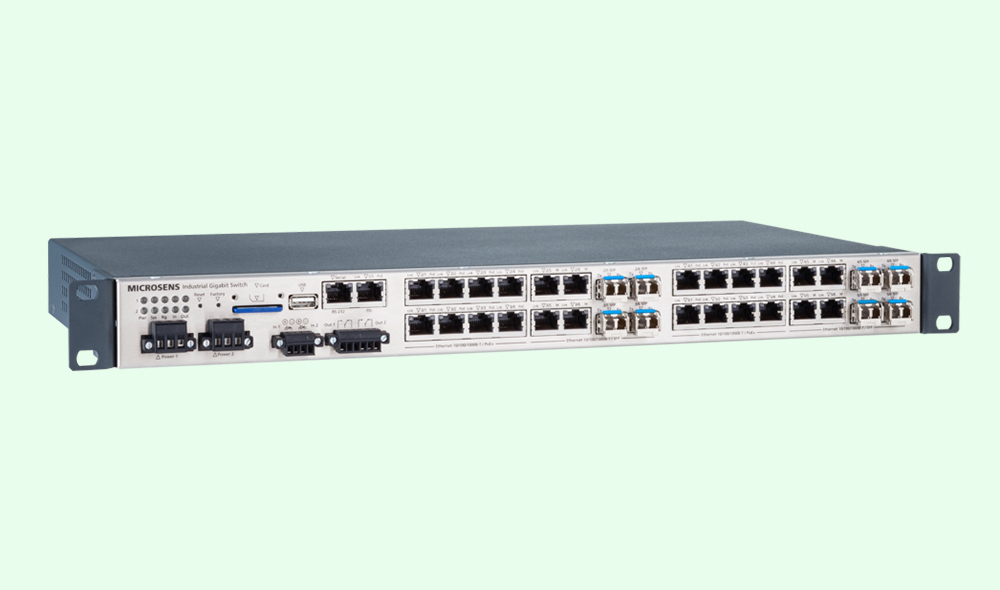 25-портовий Gigabit Ethernet 19 комутатор з PoE+ та SFP Uplinks - Profi Line Rack